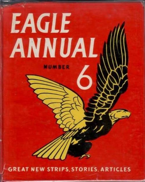 Eagle annual #6 1957 comic cover