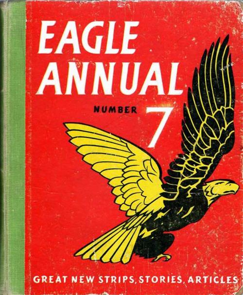 Eagle annual #7 1958 comic cover