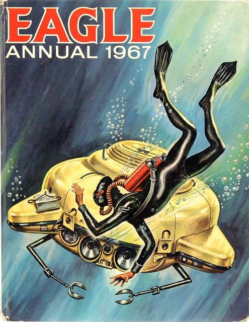 Eagle annual 1967 comic cover