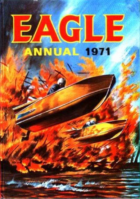 Eagle annual 1971 comic cover