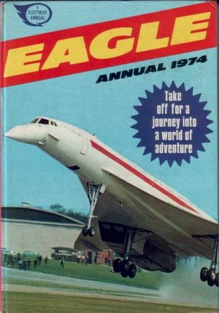 Eagle annual 1974 comic cover