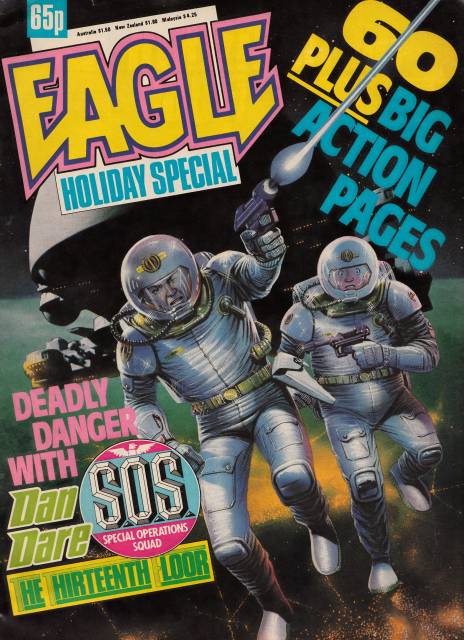 Eagle Holiday Special 1986 comic cover