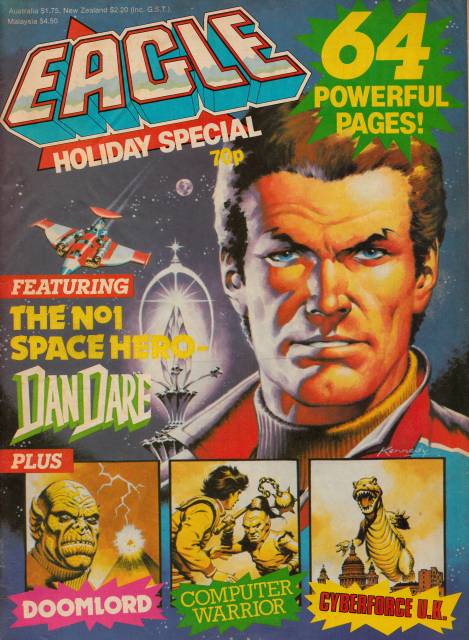 Eagle Holiday Special 1988 comic cover