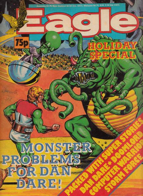 Eagle Holiday Special 1989 comic cover
