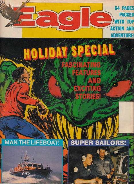 Eagle Holiday Special 1990 comic cover