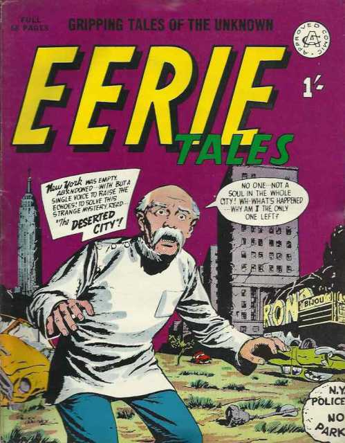 Eerie Tales #1 comic cover