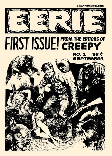 Eerie Warren Magazine #1 comic cover