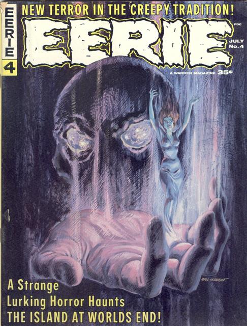 Eerie Warren Magazine #4 comic cover