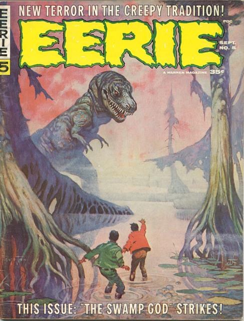 Eerie Warren Magazine #5 comic cover