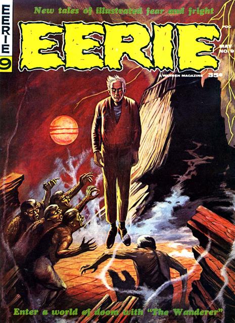Eerie Warren Magazine #9 comic cover