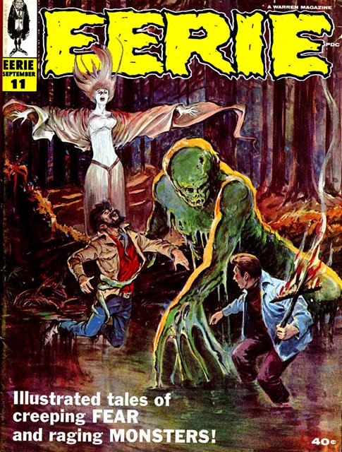 Eerie Warren Magazine #11 comic cover