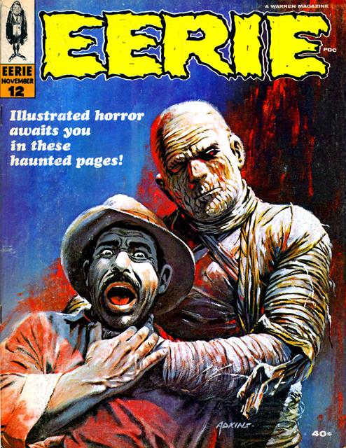 Eerie Warren Magazine #12 comic cover