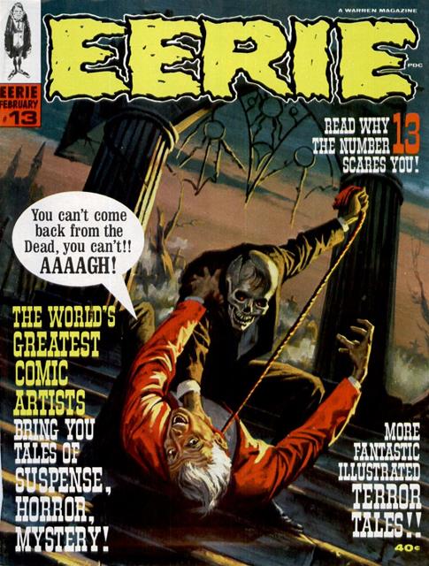 Eerie Warren Magazine #13 comic cover