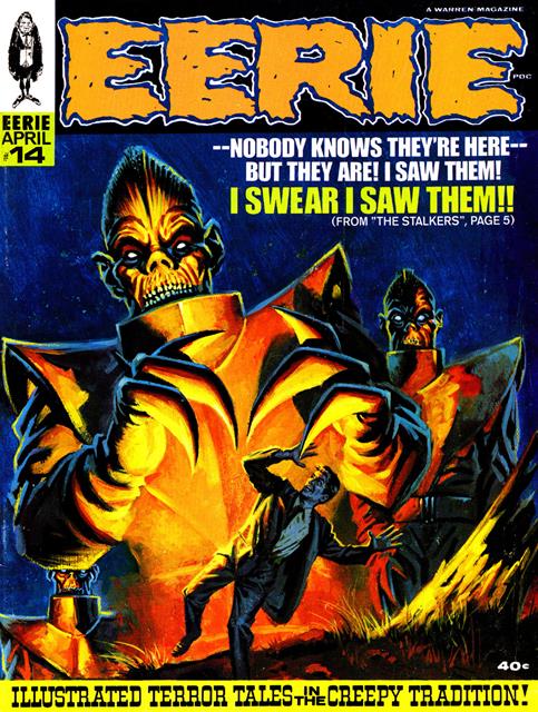 Eerie Warren Magazine #14 comic cover