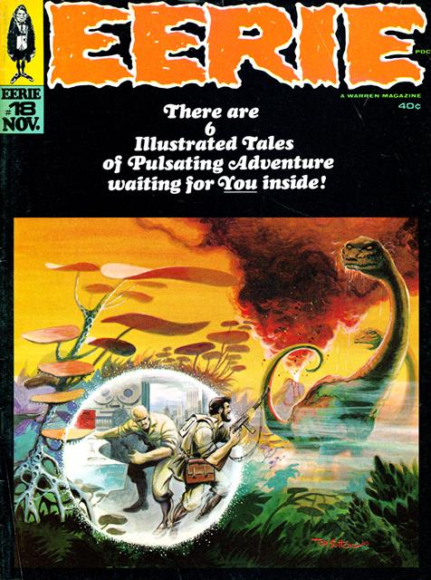 Eerie Warren Magazine #18 comic cover