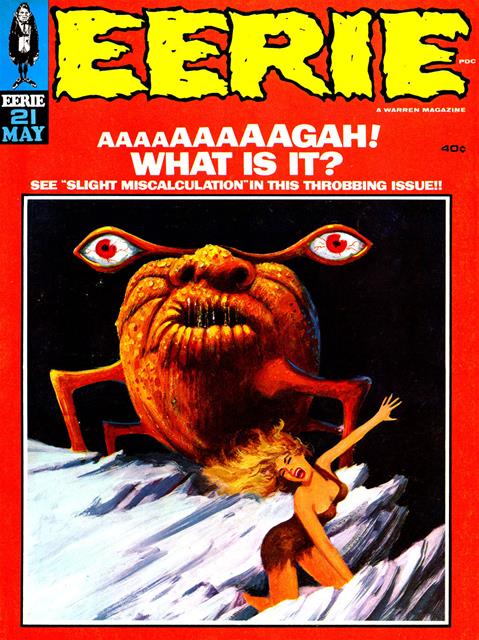 Eerie Warren Magazine #21 comic cover