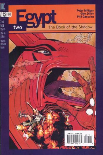 Egypt (Vertigo) #2 comic cover