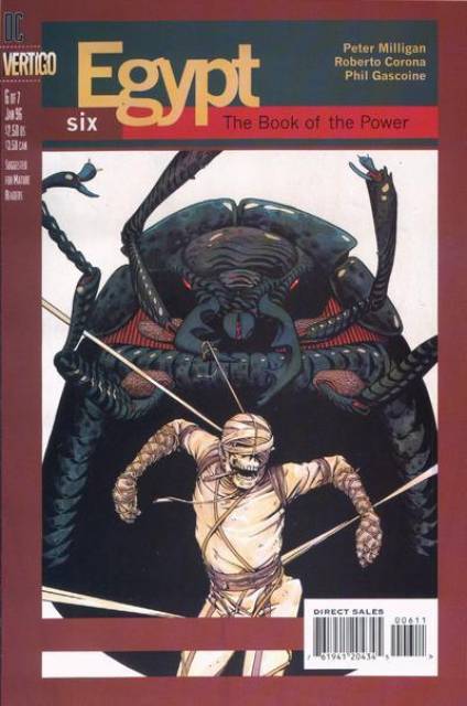 Egypt (Vertigo) #6 comic cover