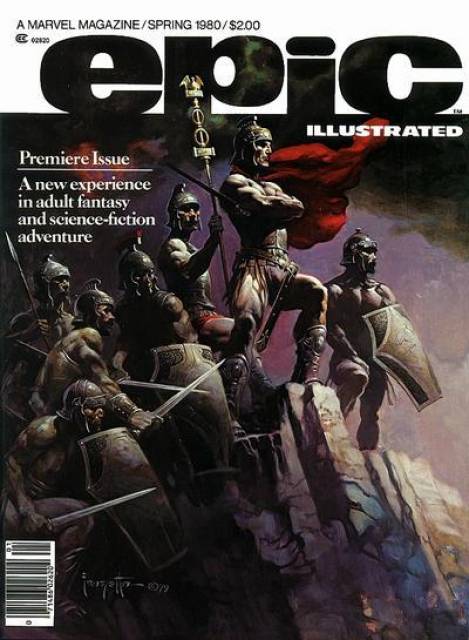 Epic Illustrated #1 comic cover
