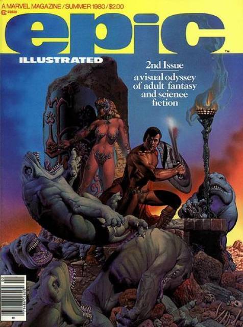 Epic Illustrated #2 comic cover