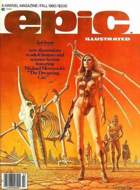 Epic Illustrated #3 comic cover
