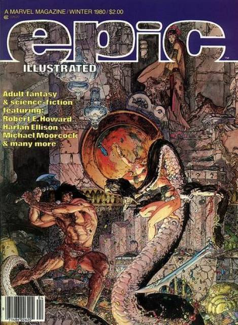 Epic Illustrated #4 comic cover