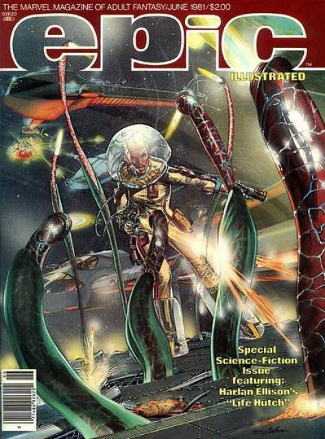 Epic Illustrated #6 comic cover