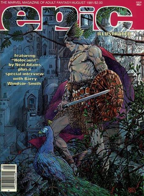 Epic Illustrated #7 comic cover
