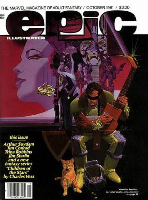 Epic Illustrated #8 comic cover