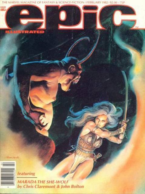 Epic Illustrated #10 comic cover
