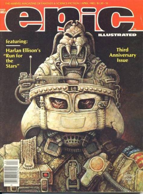 Epic Illustrated #11 comic cover