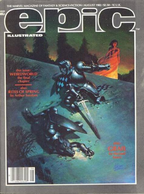 Epic Illustrated #13 comic cover