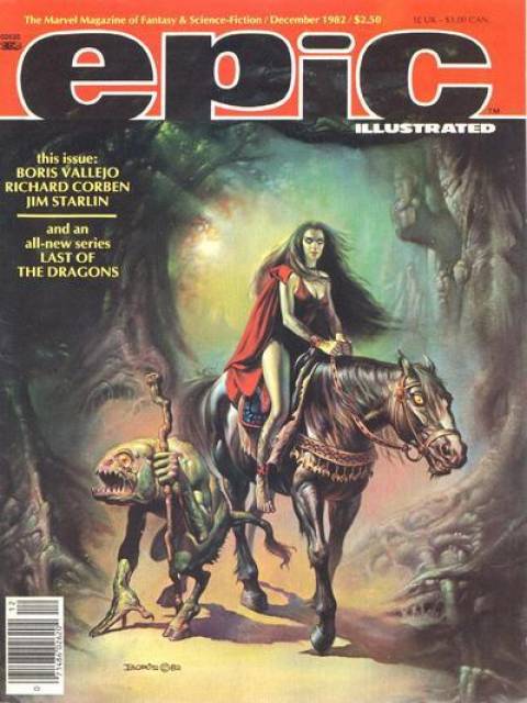 Epic Illustrated #15 comic cover