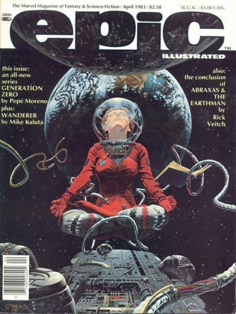 Epic Illustrated #17 comic cover