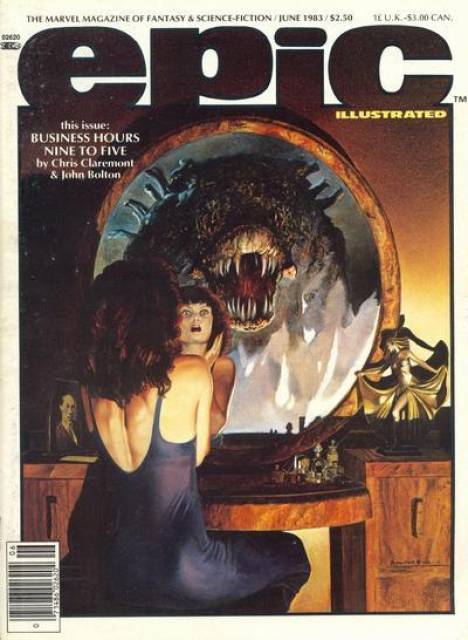Epic Illustrated #18 comic cover