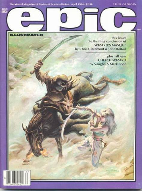 Epic Illustrated #23 comic cover