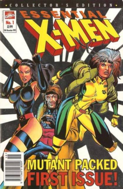 Essential X-Men Vol 1 #1 comic cover