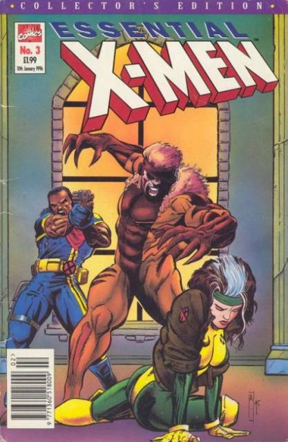 Essential X-Men Vol 1 #3 comic cover