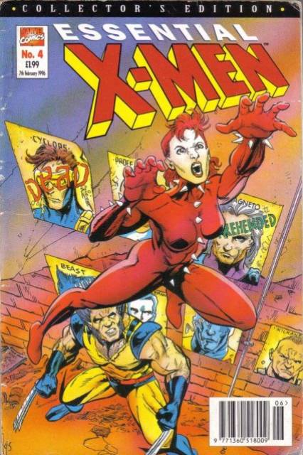 Essential X-Men Vol 1 #4 comic cover