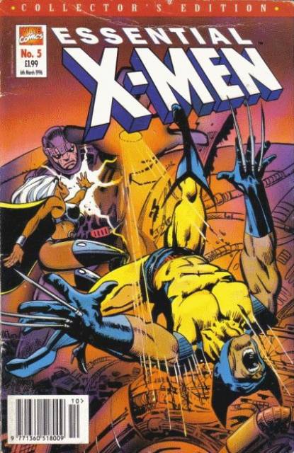 Essential X-Men Vol 1 #5 comic cover