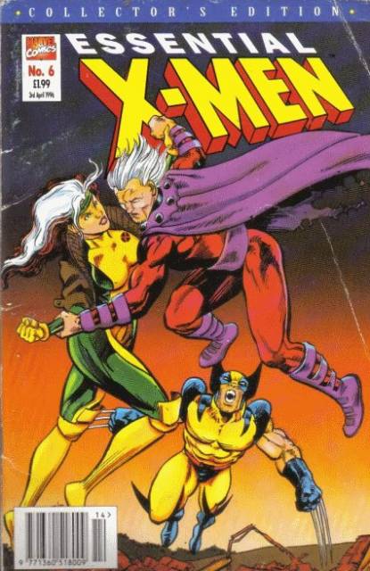 Essential X-Men Vol 1 #6 comic cover