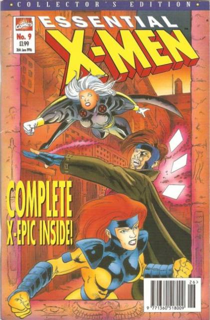 Essential X-Men Vol 1 #9 comic cover