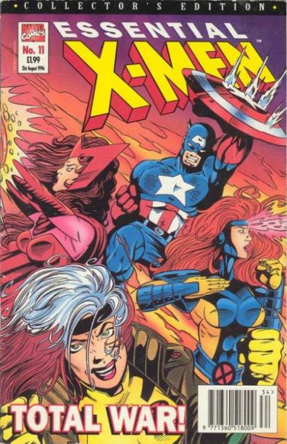 Essential X-Men Vol 1 #11 comic cover