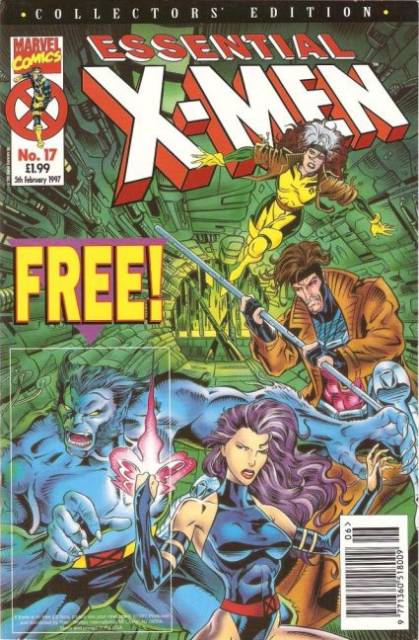 Essential X-Men Vol 1 #17 comic cover