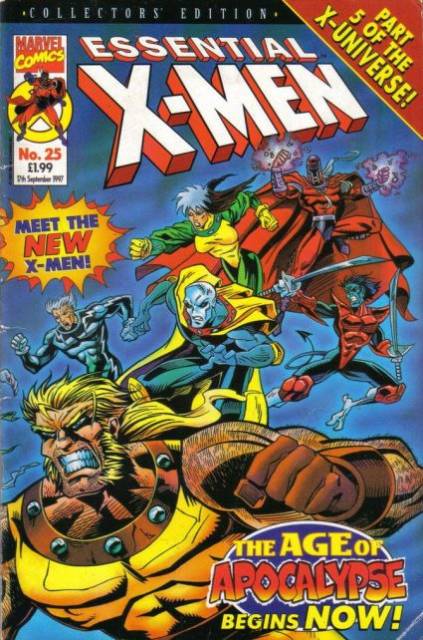 Essential X-Men Vol 1 #25 comic cover