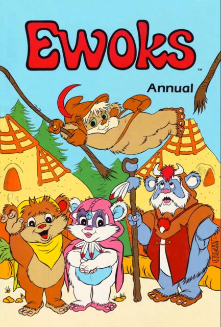 Ewoks Annual 1989 comic cover