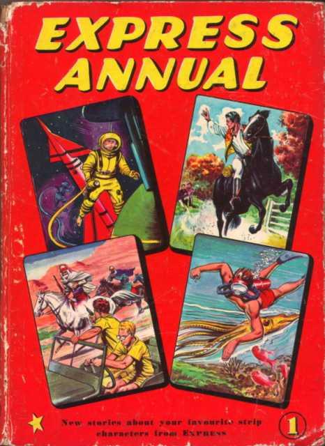 Express Annual 1957 comic cover