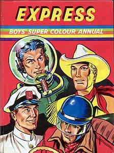 Express Annual 1958 comic cover