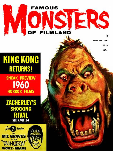 Famous Monsters of Filmland #6 comic cover