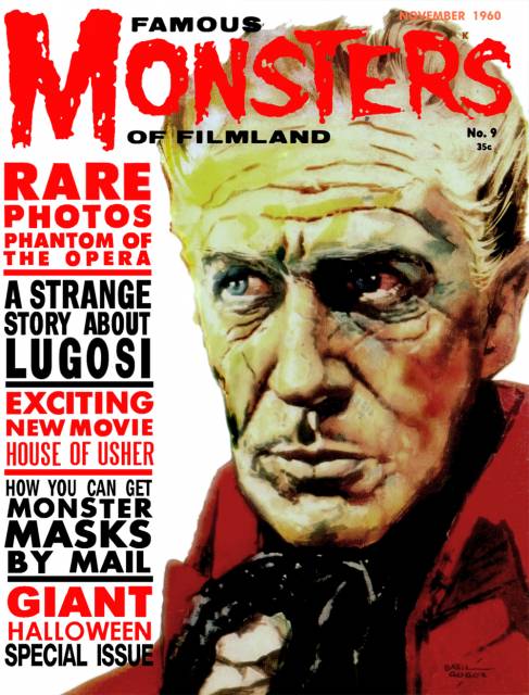 Famous Monsters of Filmland #9 comic cover